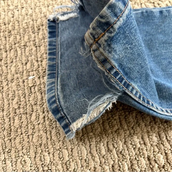Old Navy Vintage Y2K Straight Blue Jeans - Picture 6 of 7